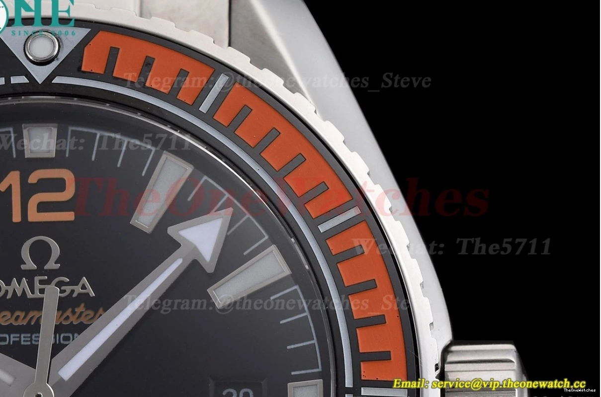 MY8215 43mm SS Dial GDF Black Seamaster 600m Oyster SS 0327